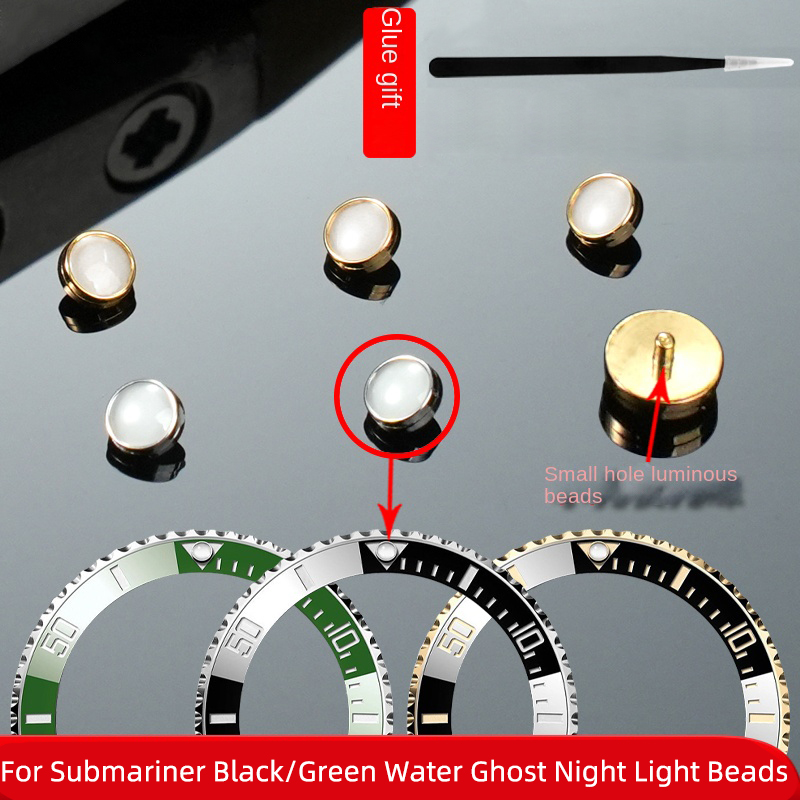 Rolex Watch Submariner - 2.3x0.45mm Luminous pip For Seiko 12