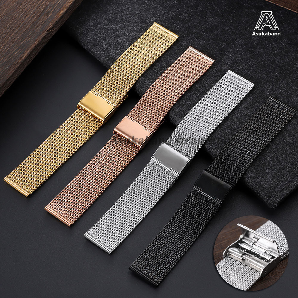 Mesh Strap Metal - 0.6 Mesh Milanese Stainless Steel Strap