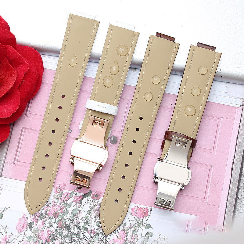 Leather Watch Band For  BALLON - Cartier Watch Ballon Bleu recension och pris