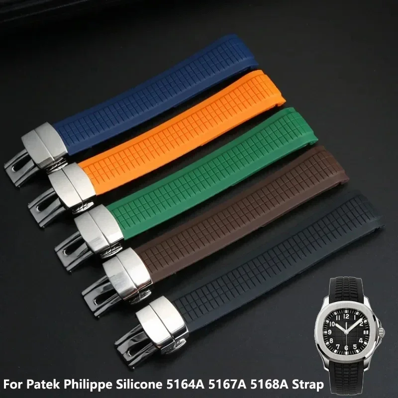 Rubber Watchband Aquanaut Fits - Patek Philippe Watch Aquanaut recension och pris