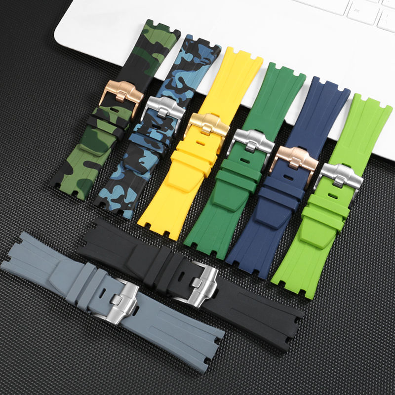 28mm Silicone Watchband for AP - Audemars Piguet Watch Royal Oak recension och pris