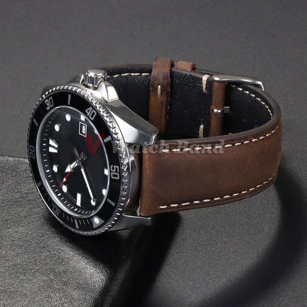 Genuine Calfskin Leather Watch - Omega Watch Speedmaster recension och pris