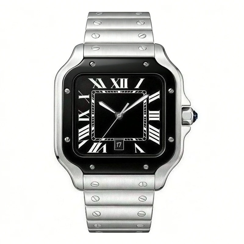 New Luxury Men's Quartz Watch  - Cartier Watch Santos recension och pris