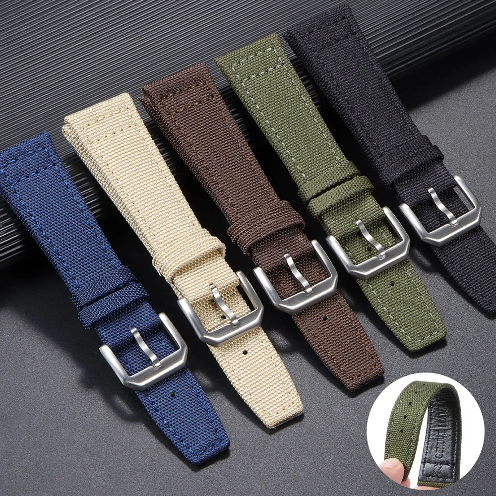 Nylon Canvas Watch Strap for I - Canvas Strap Watch recension och pris