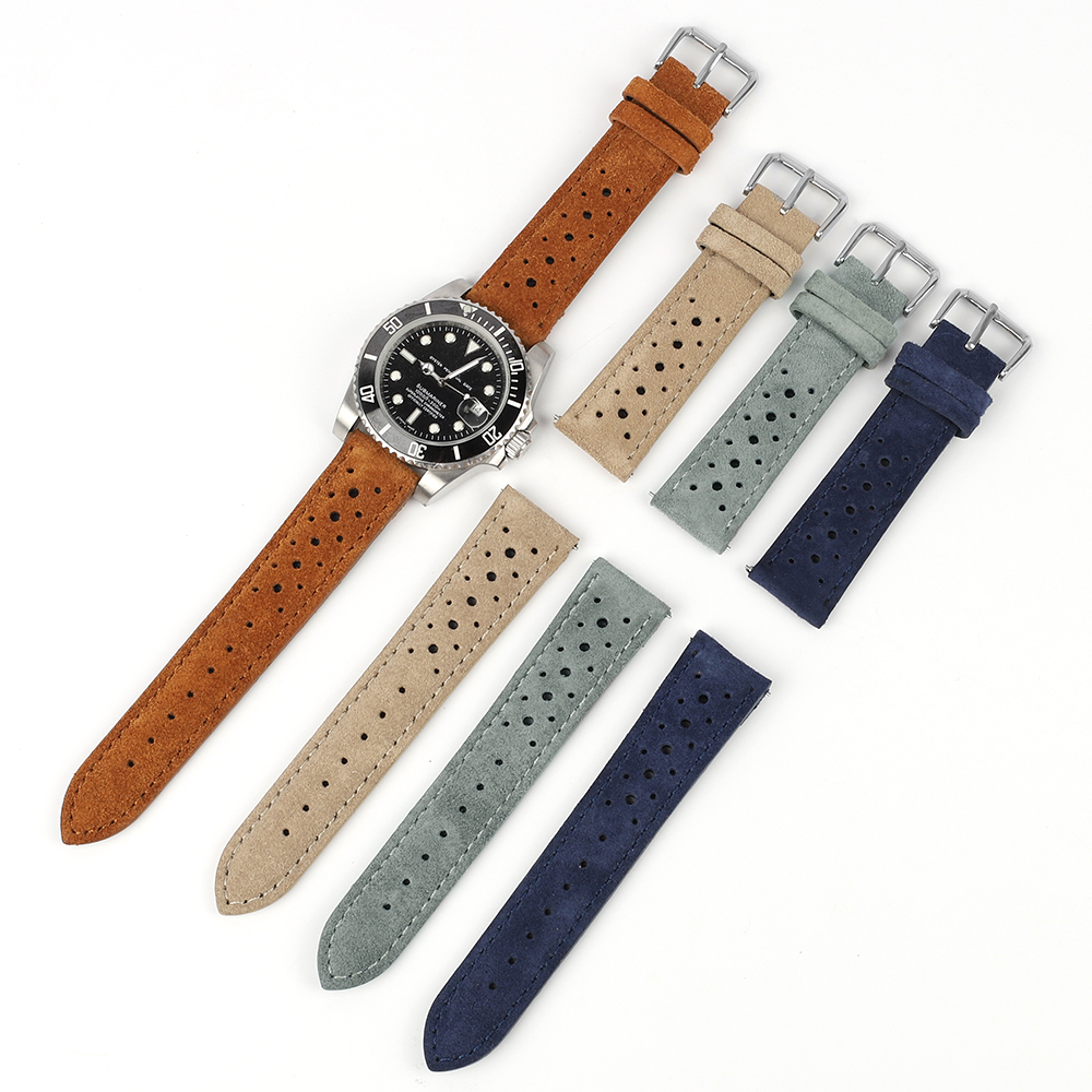 Suede Leather Watch Band 18mm  - Suede Strap Watch recension och pris