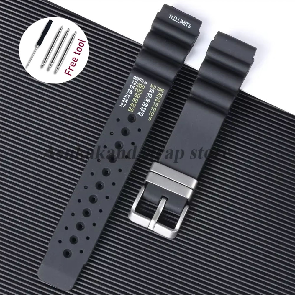 ND Limits Diver Silicone Strap - Citizen Watch Promaster recension och pris