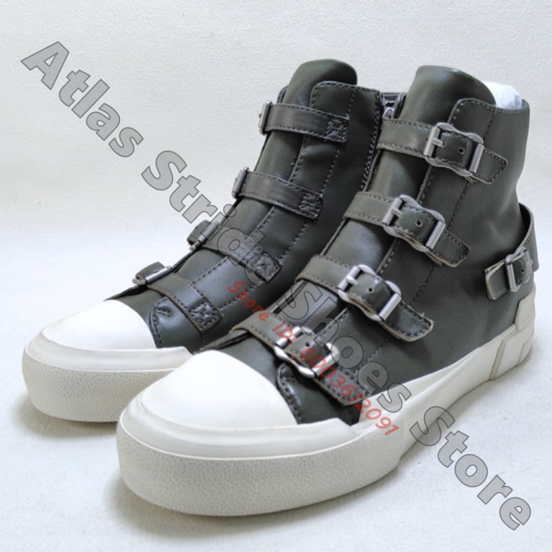 Contrast High Top Sneakers Mul - Mesh Strap Metal recension och pris