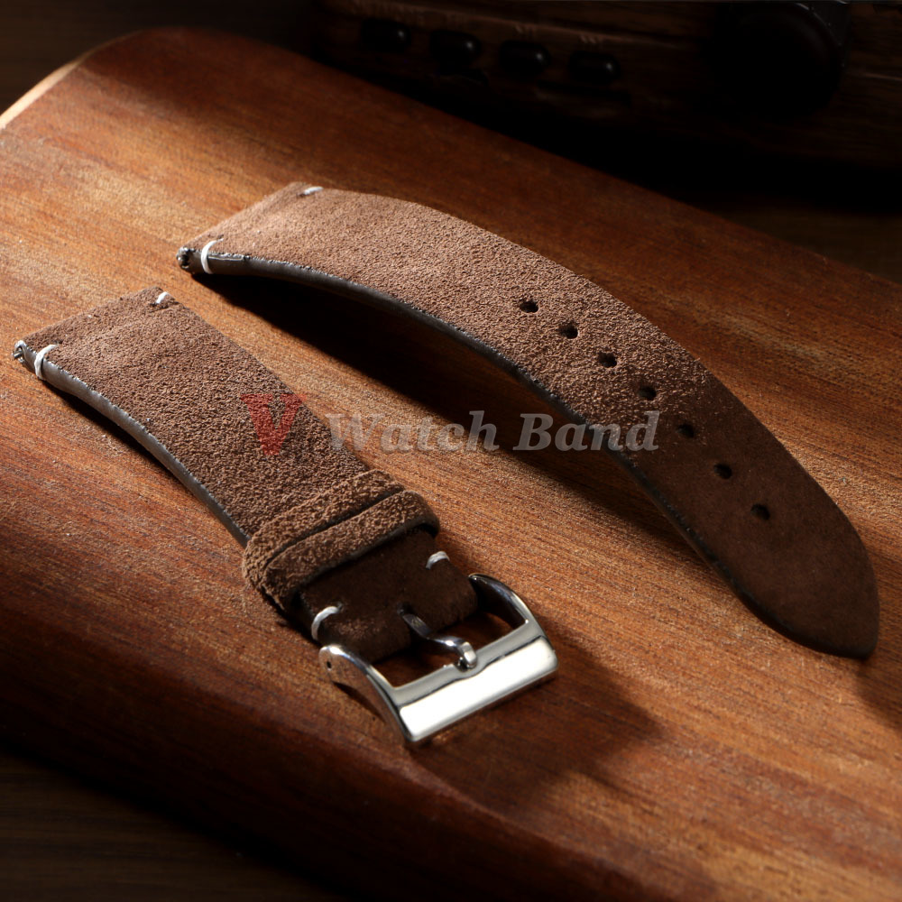 20mm 22mm High Quality Suede C - Suede Strap Watch recension och pris