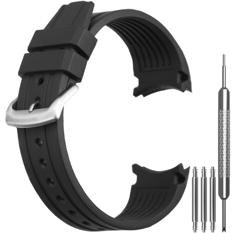22mm Curved End Silicone Watch - Citizen Watch Promaster recension och pris