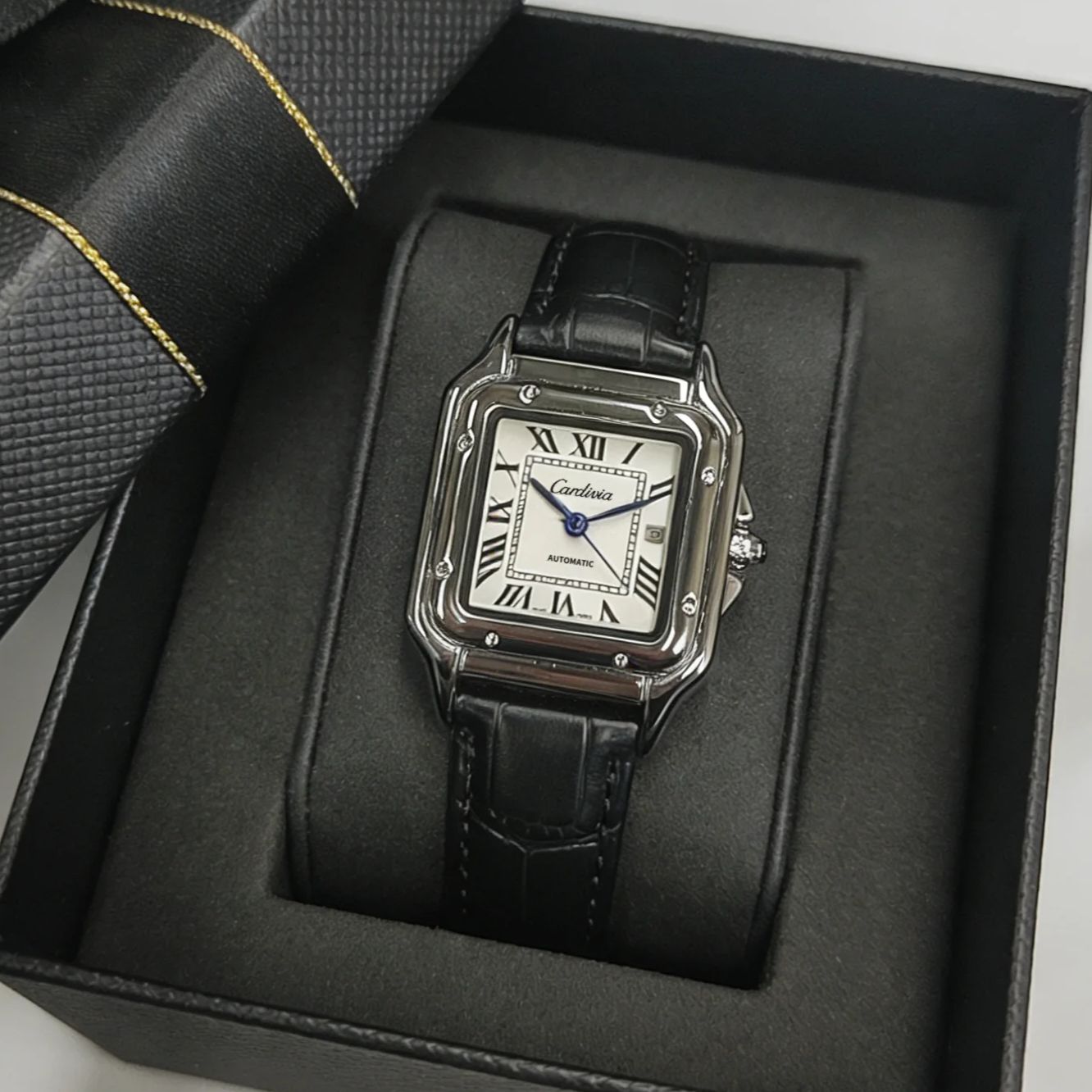 Retro Square Women's Quartz Wa - Cartier Watch Santos recension och pris