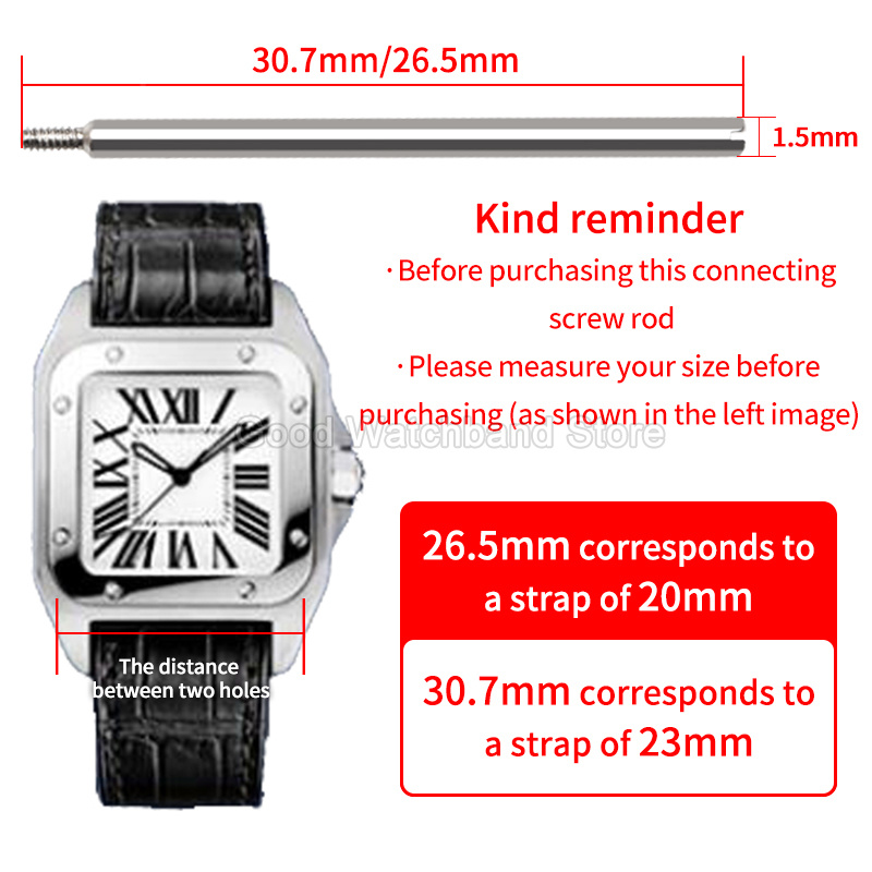 Moisture Resistant Rustproof D - Cartier Watch Santos recension och pris