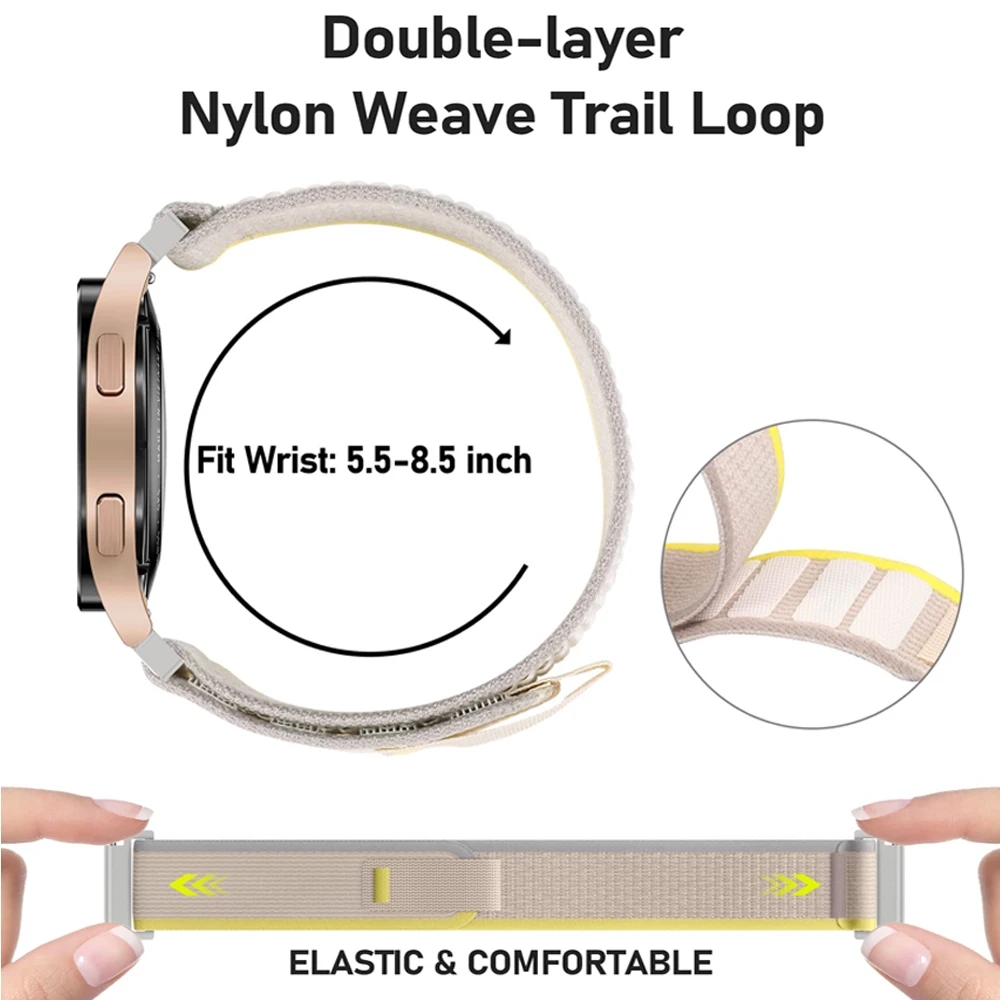 For Xiaomi Redmi Watch 4 Nylon - Sport Loop Velcro recension och pris