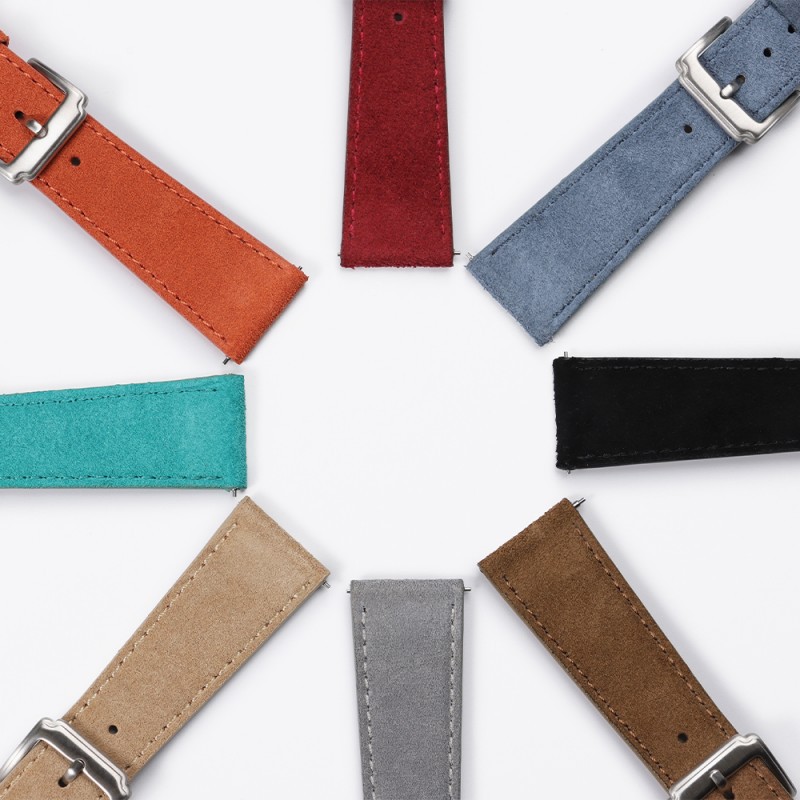 Quick Release Suede Leather Wa - Suede Strap Watch recension och pris