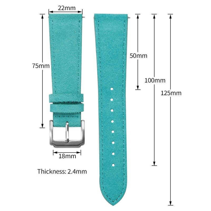 Quick Release Suede Leather Wa - Suede Strap Watch recension och pris