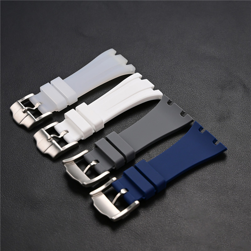 Rubber Silicone Strap 26mm for - Audemars Piguet Watch Royal Oak recension och pris