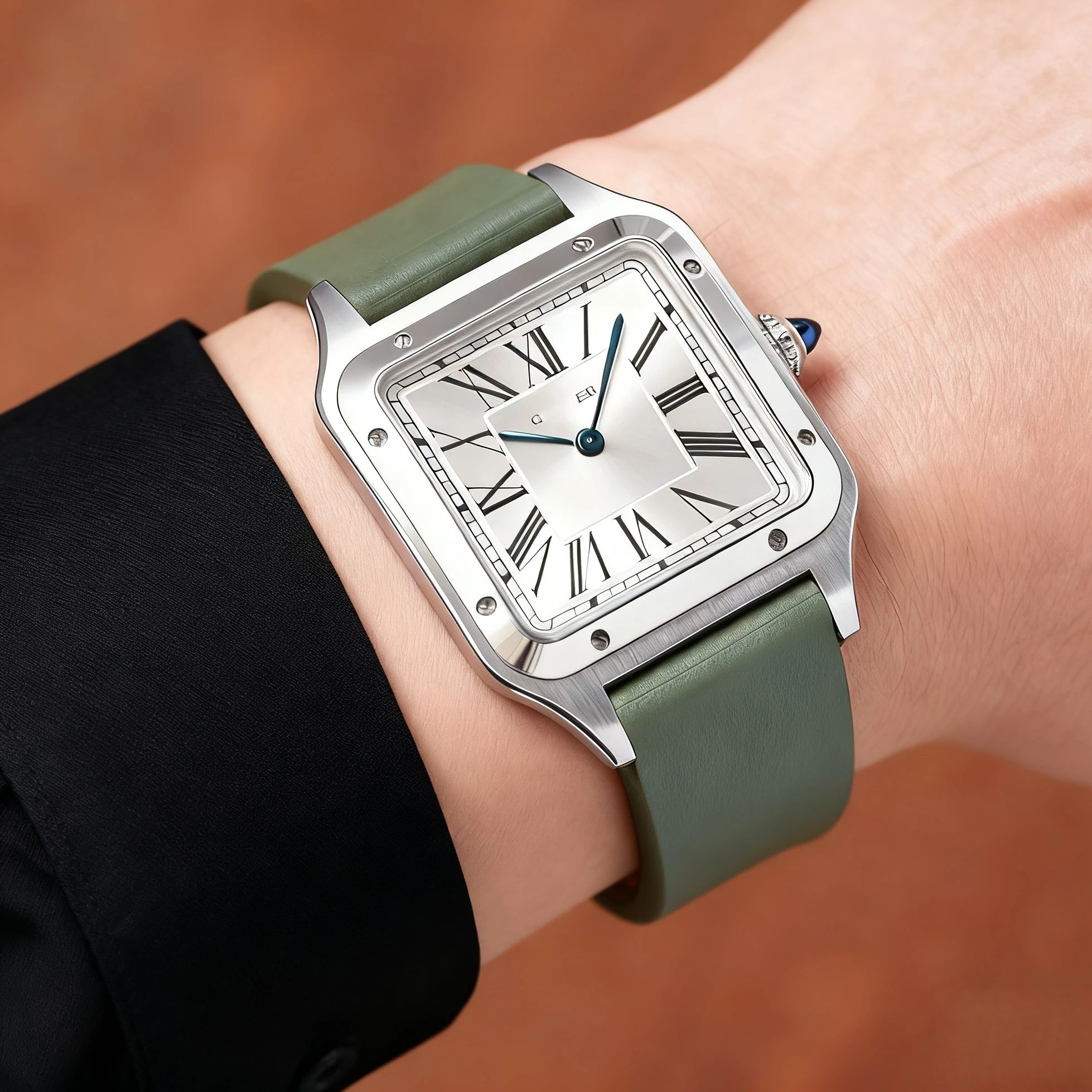15.5mm 17.5mm Fit for Cartier  - Cartier Watch Santos recension och pris