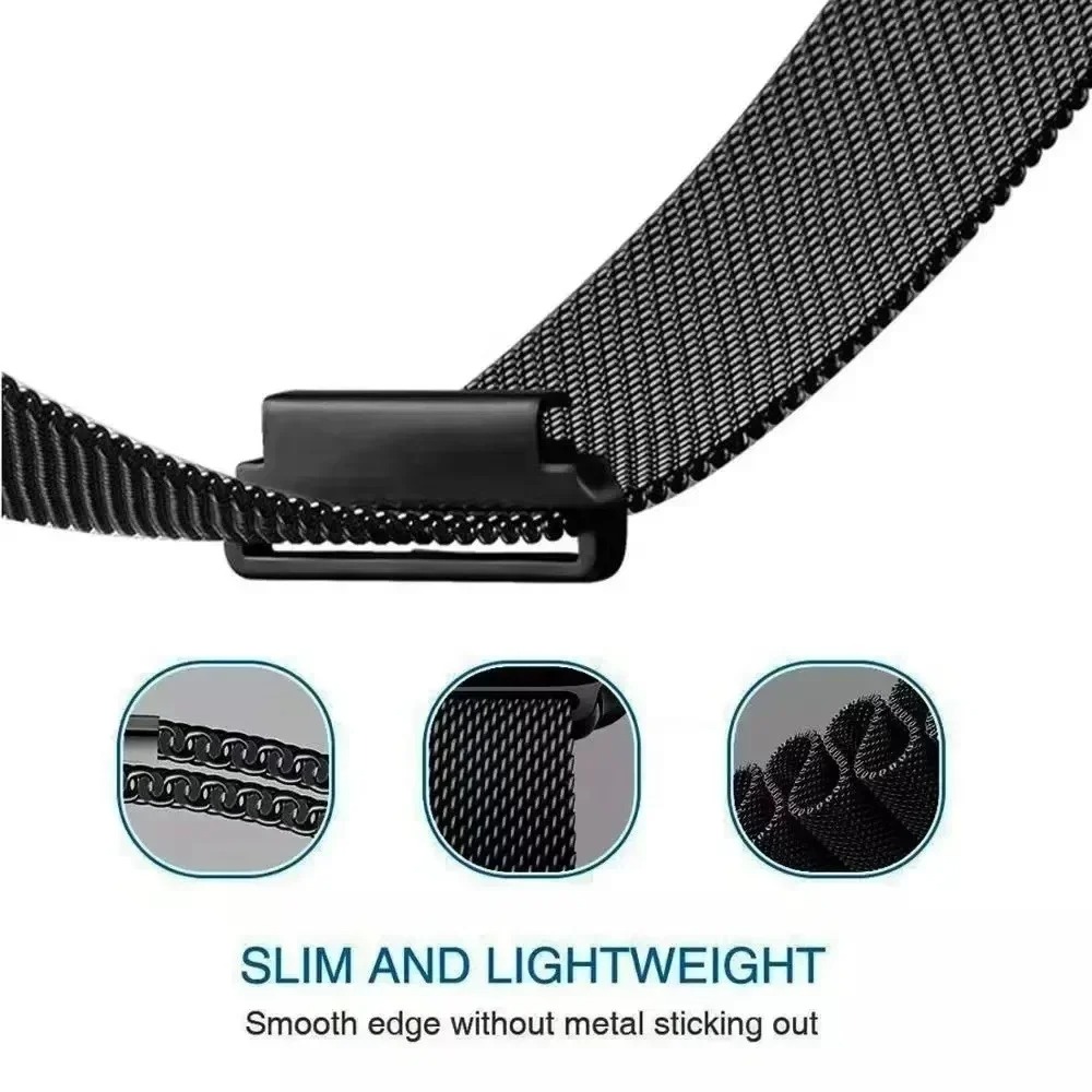 20mm 22mm Milanese Loop Strap  - Milanese Loop Magnetic recension och pris