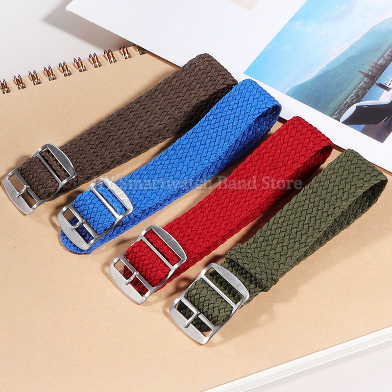 14mm 16mm 18mm 20mm 22mm Woven - Perlon Strap Woven recension och pris
