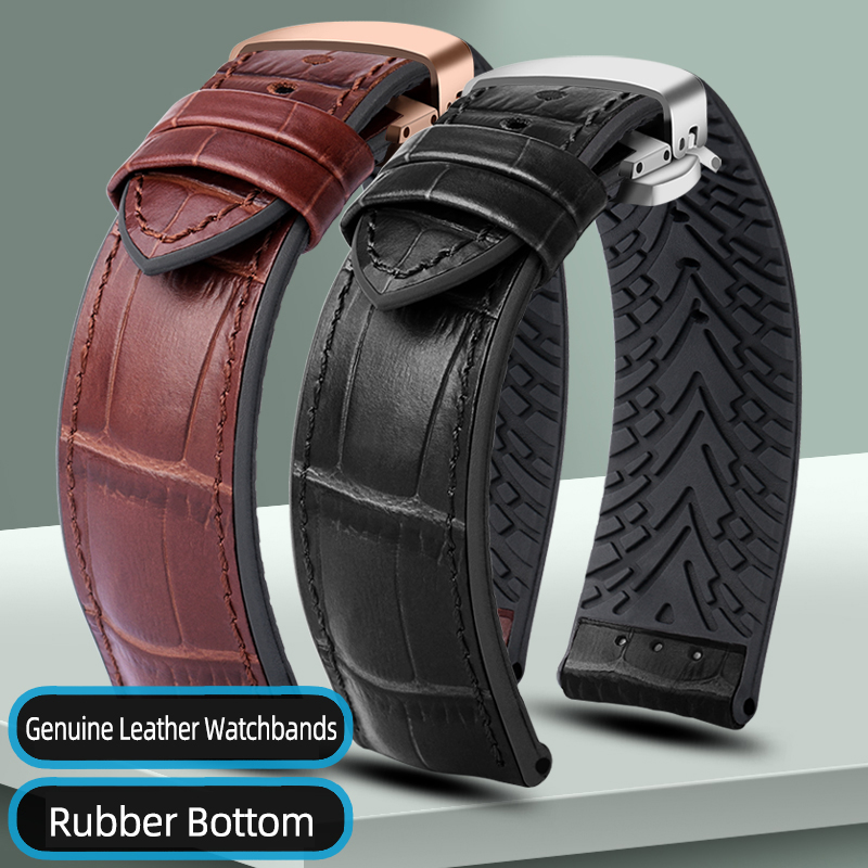 Genuine Leather Watchbands 19/ - Omega Watch Speedmaster recension och pris
