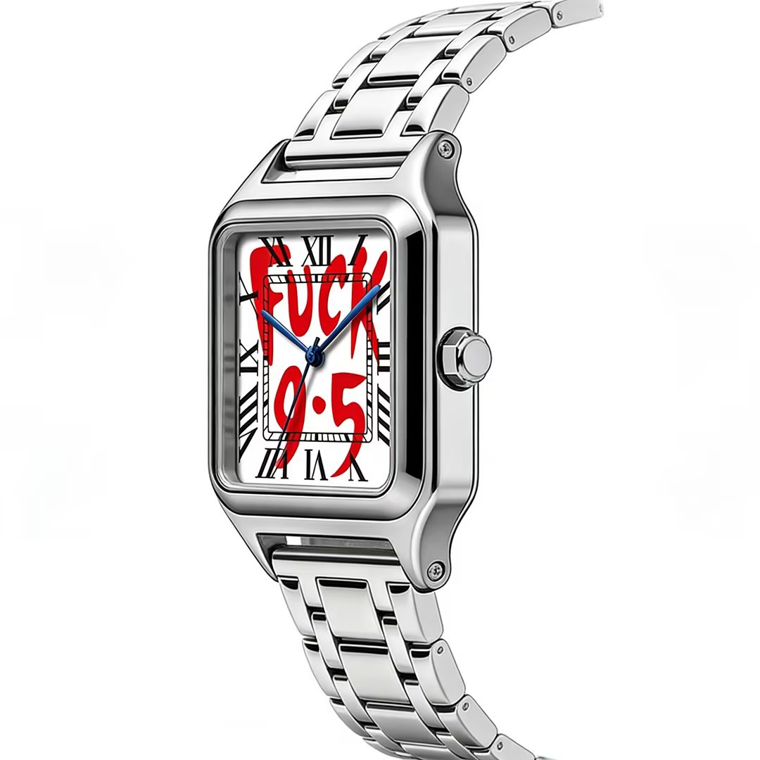 FUCK9.5 Stainless Steel Alloy  - Cartier Watch Santos recension och pris