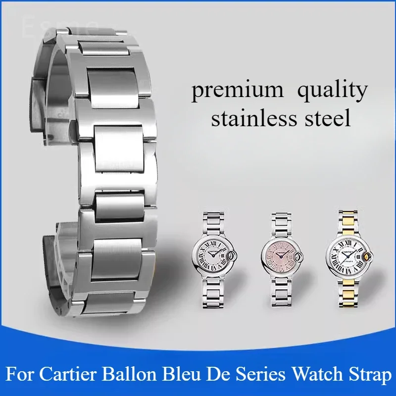 Watchband for Cartier Ballon B - Cartier Watch Ballon Bleu recension och pris