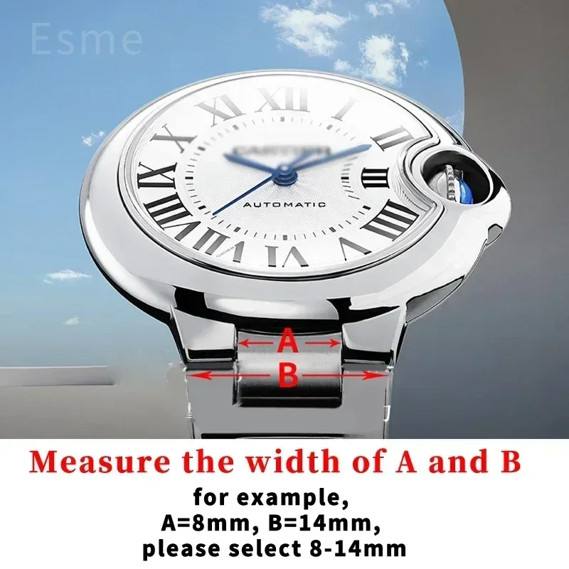 Watchband for Cartier Ballon B - Cartier Watch Ballon Bleu recension och pris