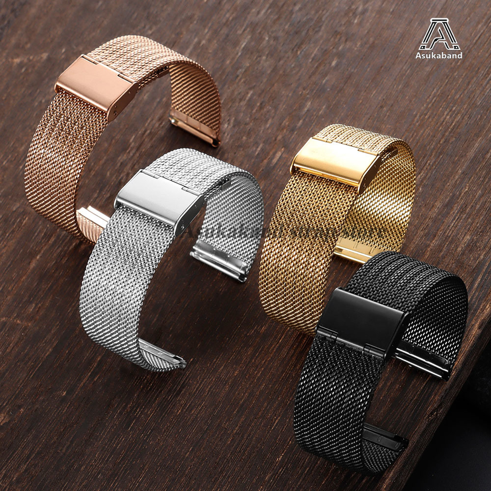 0.6 Mesh Milanese Stainless St - Mesh Strap Metal recension och pris