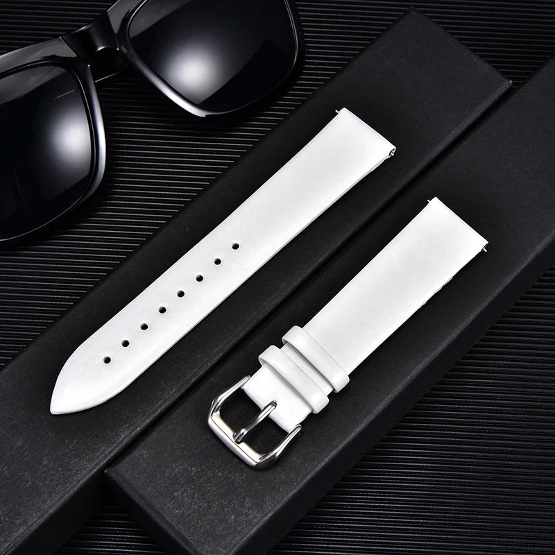 Ultra-thin Calfskin Leather Wa - Suede Strap Watch recension och pris