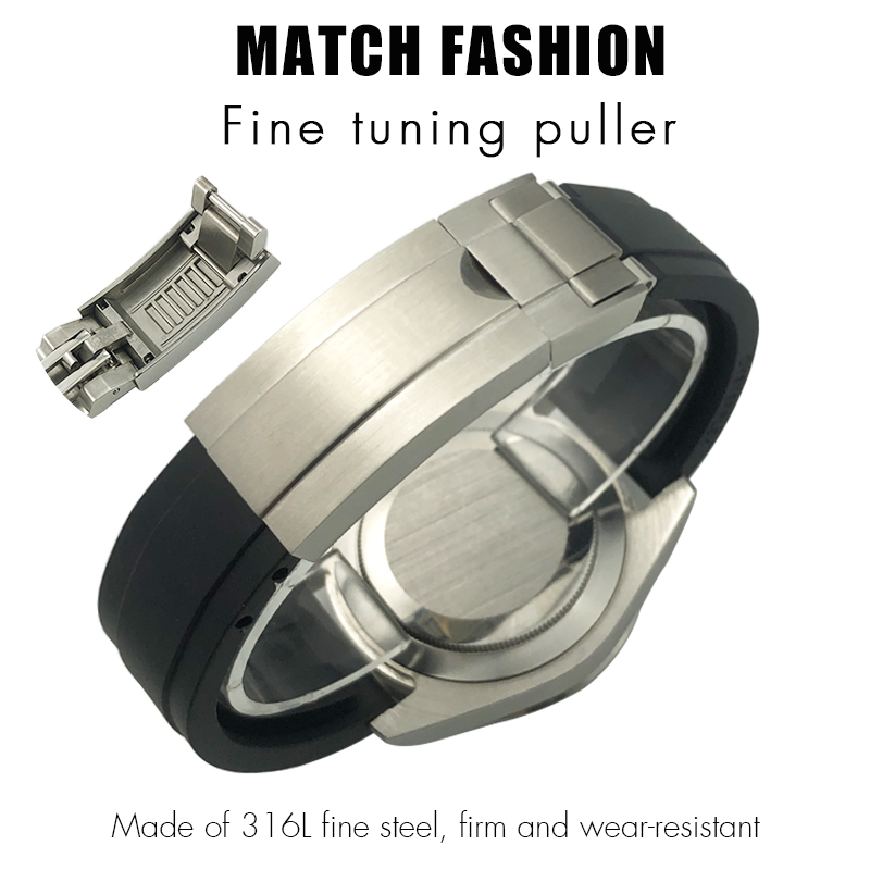 Rubber Watchband 18mm 20mm 21m - Rolex Watch Submariner recension och pris
